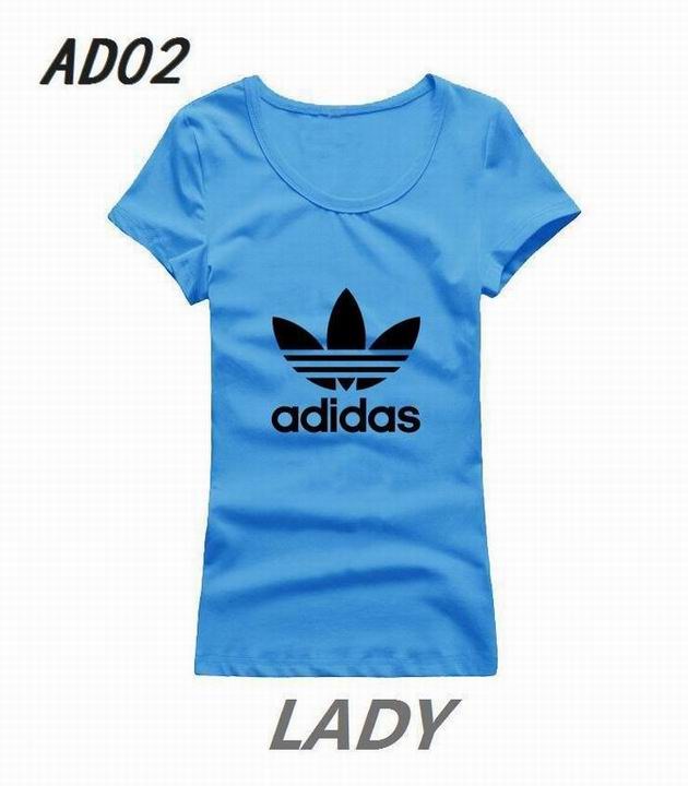 Adidas short round collar T woman S-2XL-030